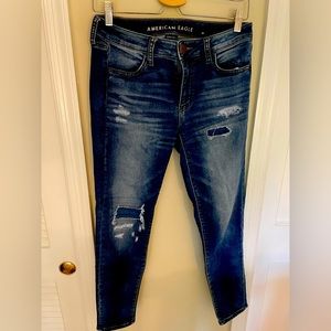 American Eagle Super stretch Jeans in size 8 Short